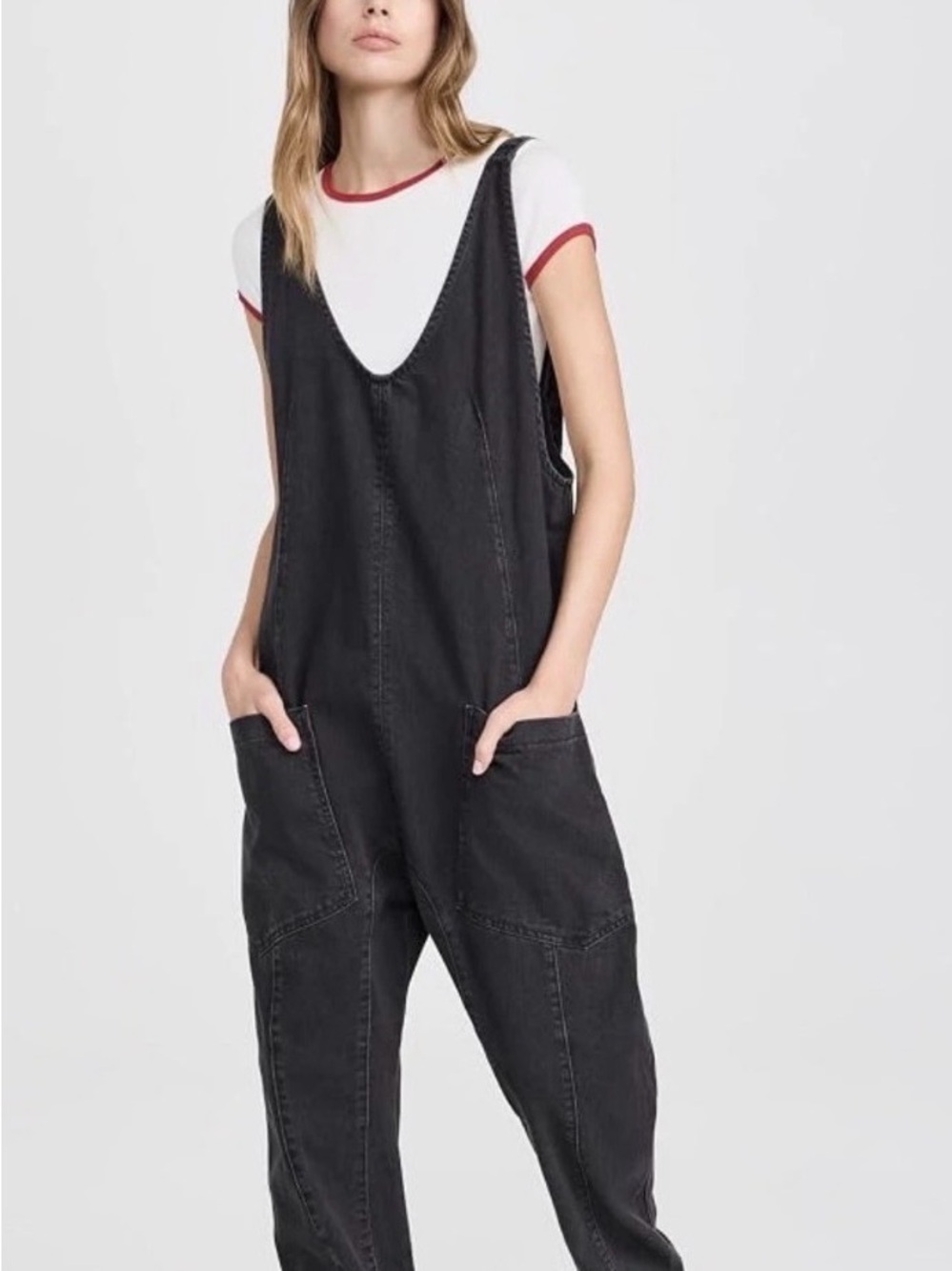 Free People High Roller Overalls Size Medium